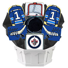 NHL1-WPG - Hockey Bouquet - Winnipeg Jets
